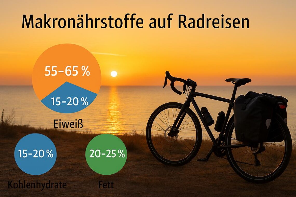Makronährstoffe auf Radreisen